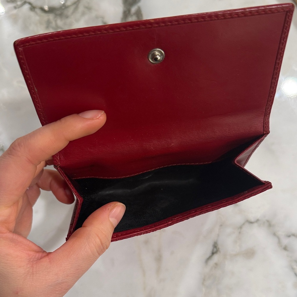Gucci Jackie bi-fold wallet in red - Picture 8 of 8